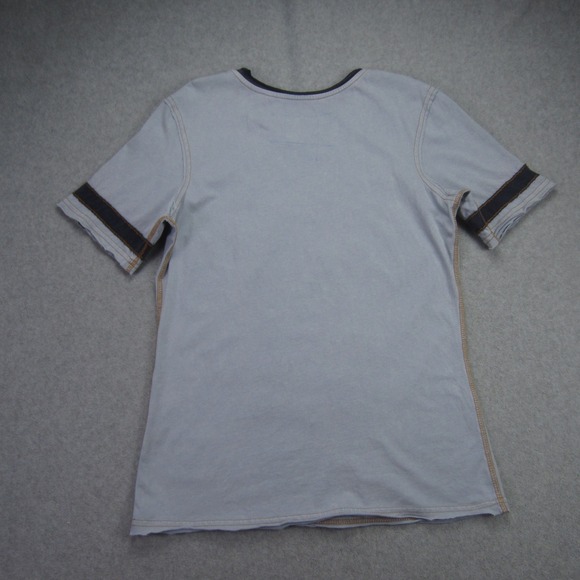 Double D Ranch T Shirt Womens XS Blue End Of Ride Top Cowboy Rodeo Embroidered - Picture 6 of 13